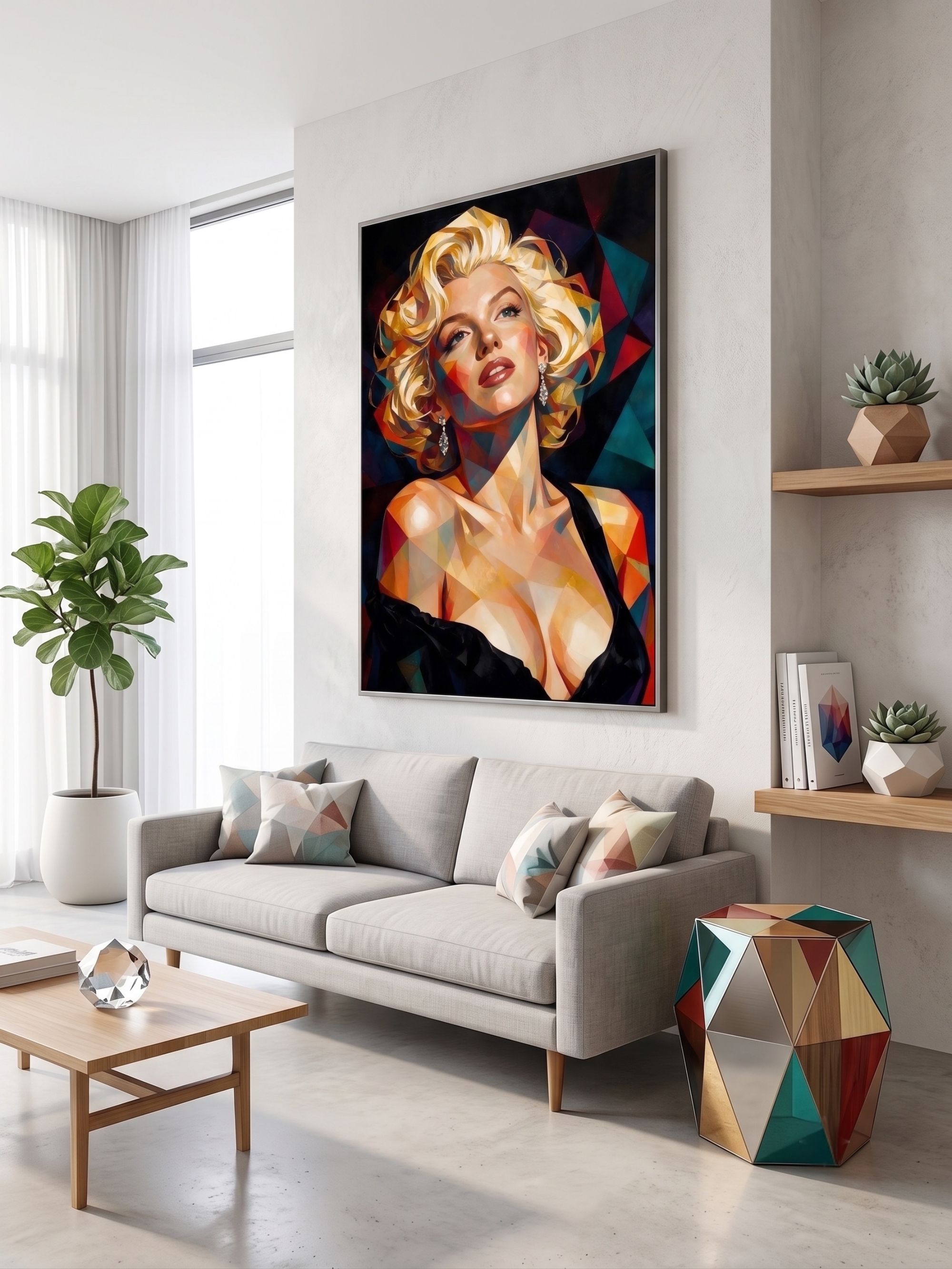 Marilyn Monroe Geometric II