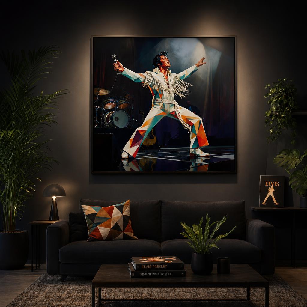 ELVIS PRESLEY GEOMETRIC