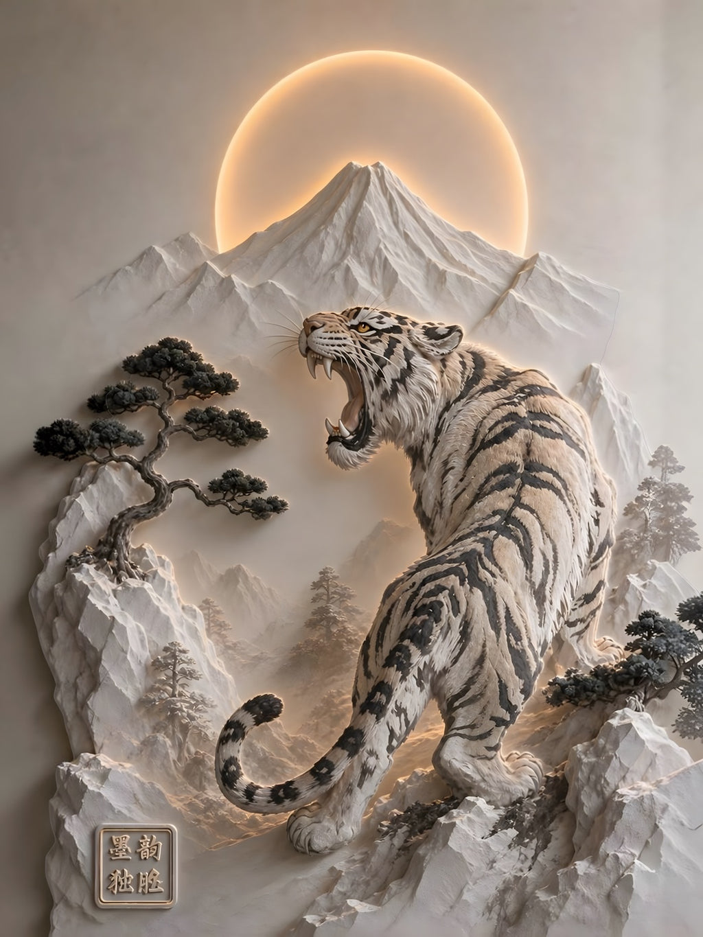Il Ruggito della Tigre Zenith, opera della collezione Zenith by daveY