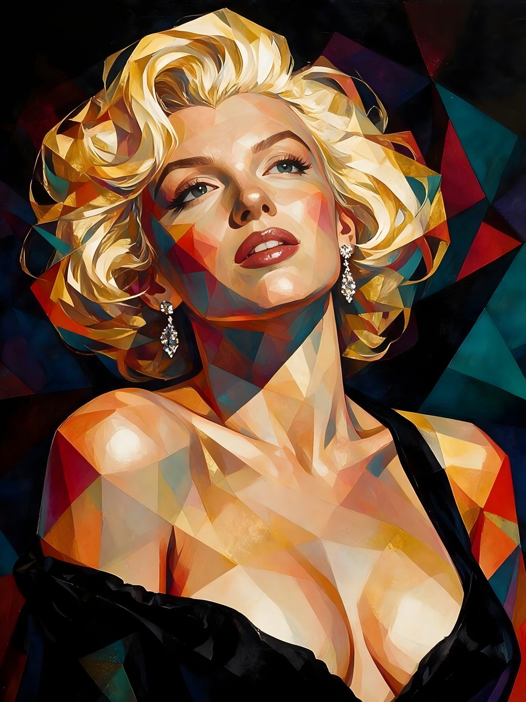 Marilyn Monroe Geometric II