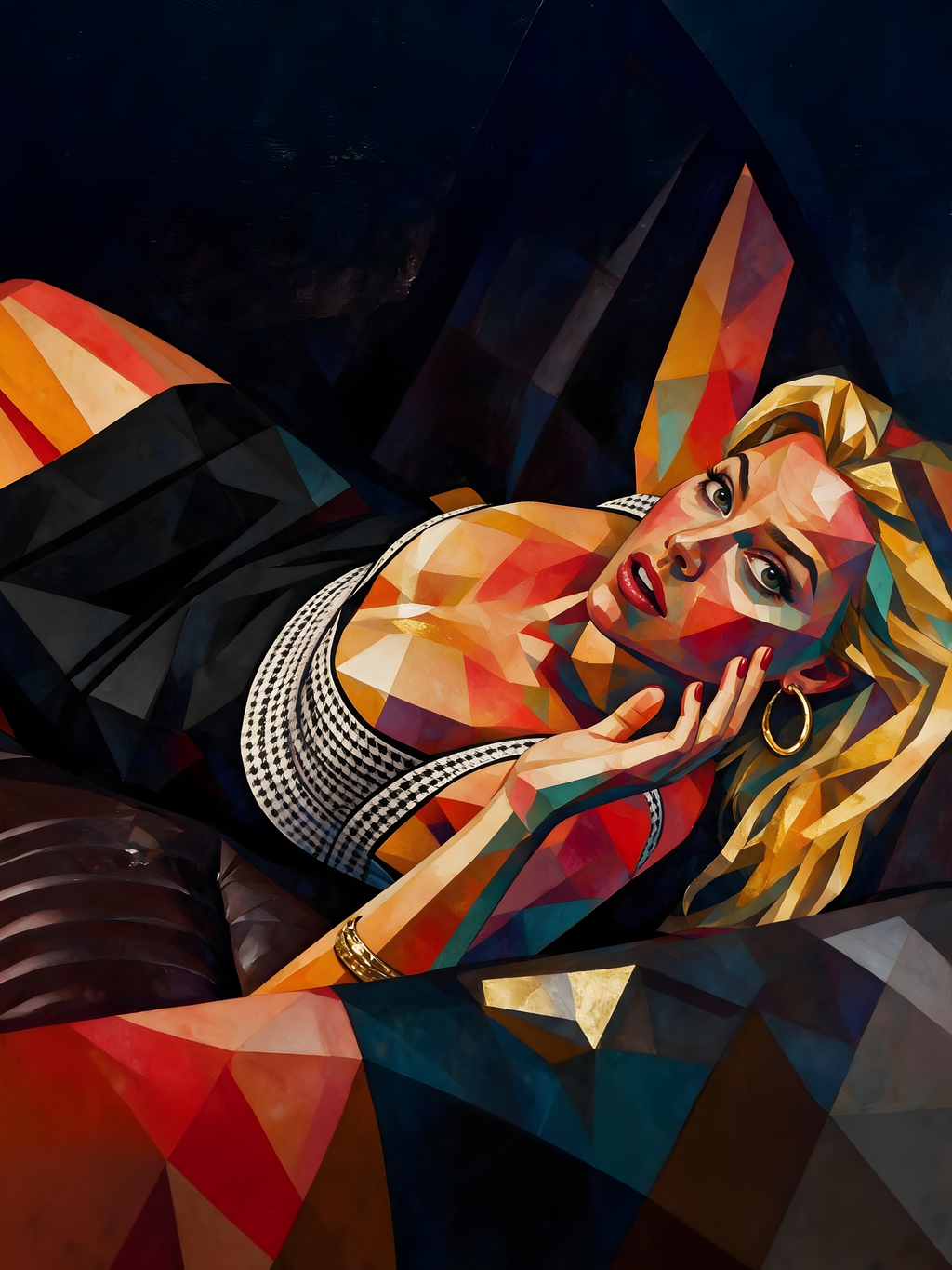 Margot Robbie - The Wolf of Wall Street Geometric