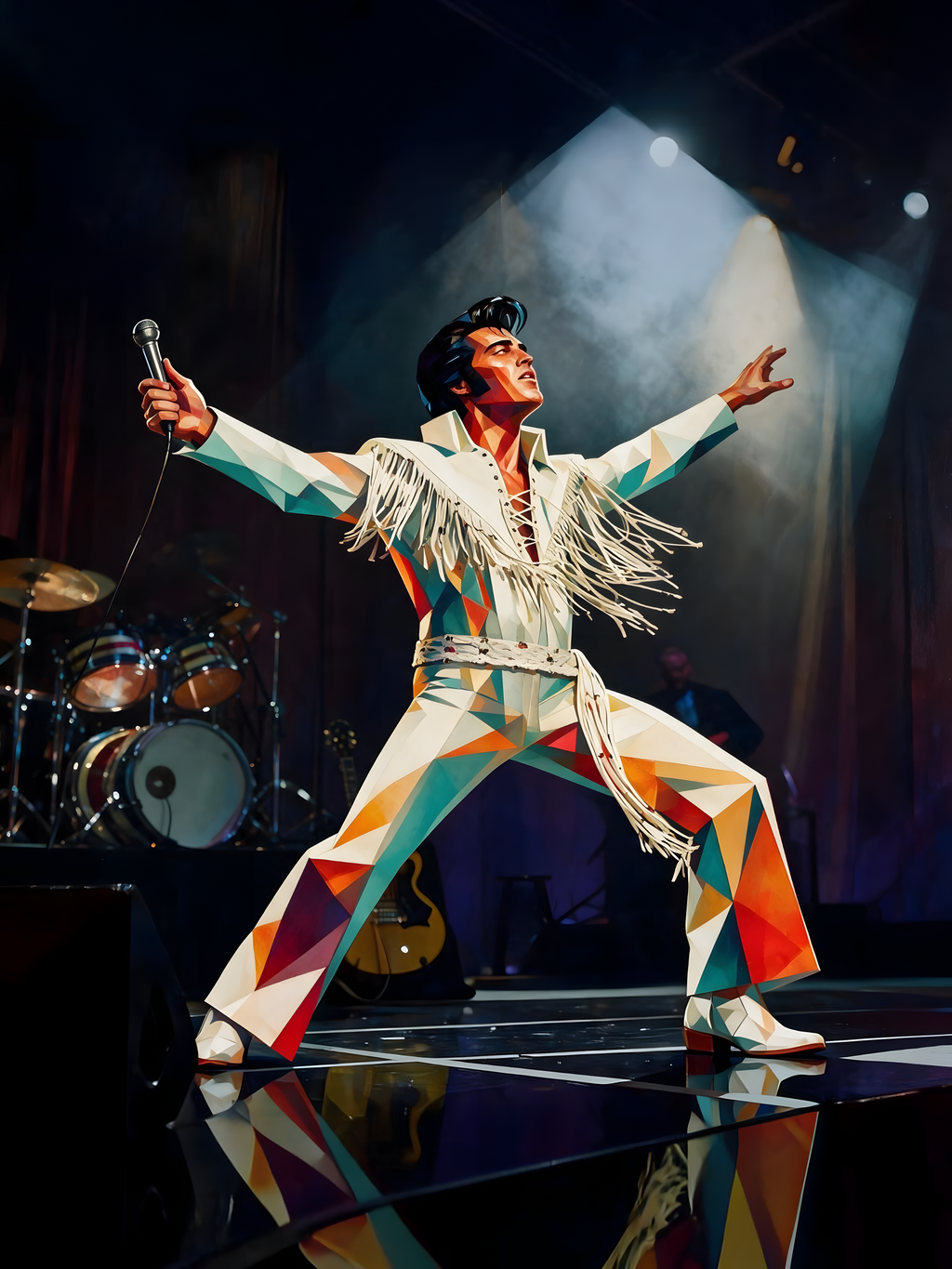 ELVIS PRESLEY GEOMETRIC